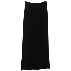 Brandy Black Full-Length Maxi Skirt